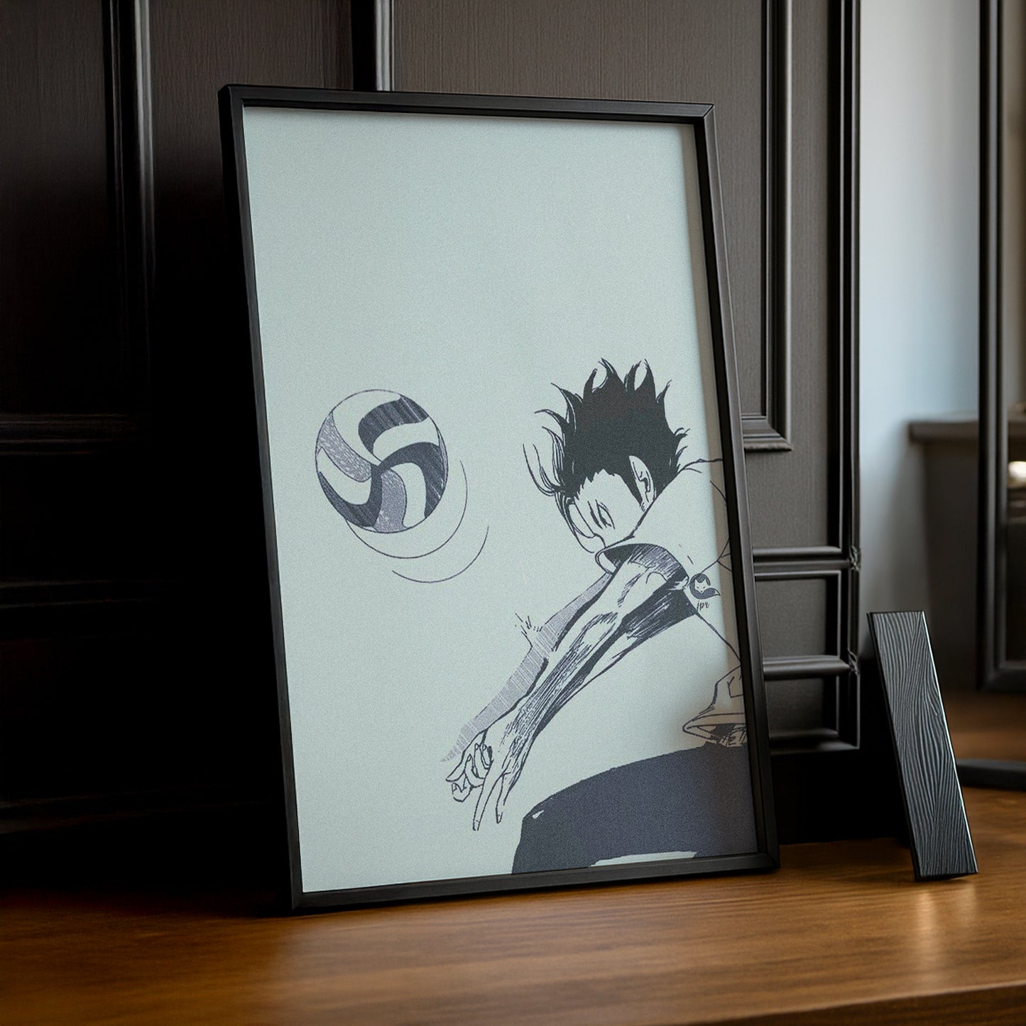 Cadre photo Volley-Ball - Haikyu Nishinoya Défense