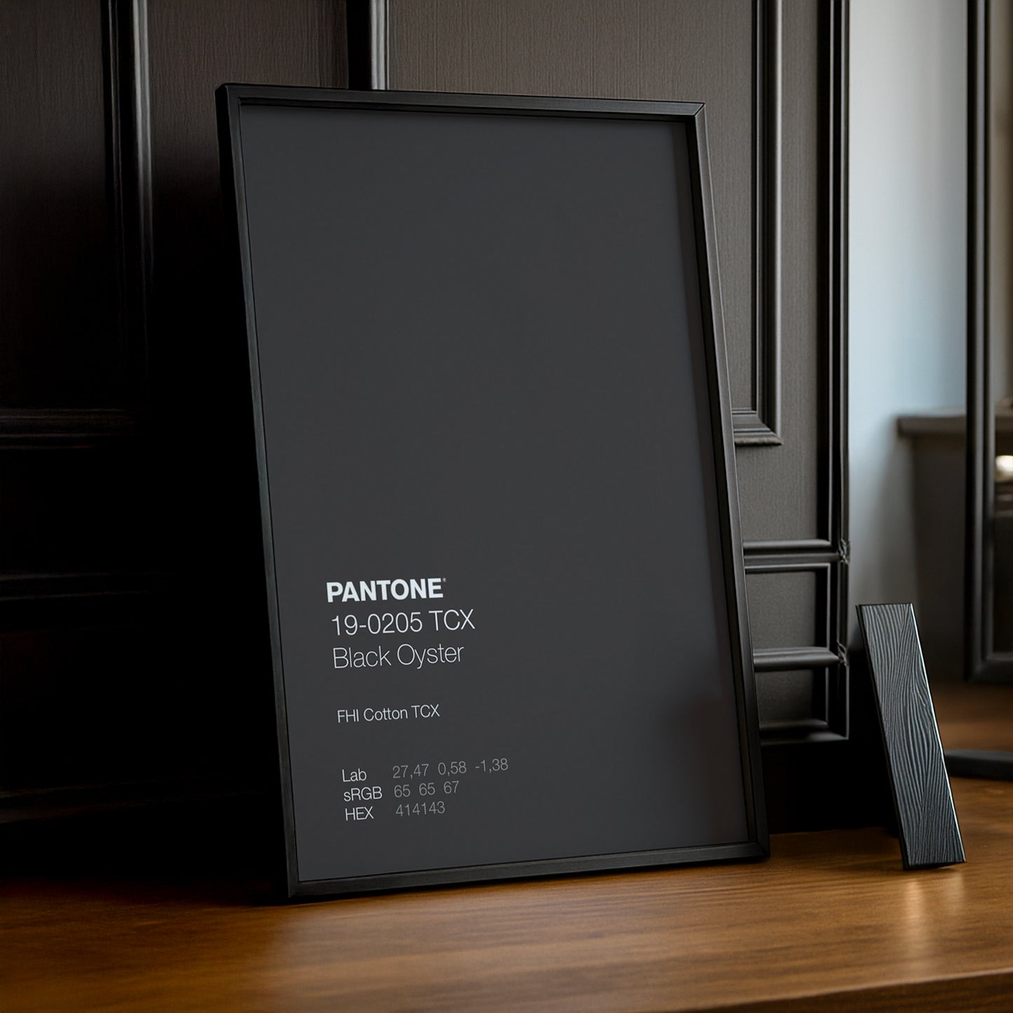 Cadre Photo Pantone - Black Oyster