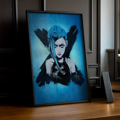 Cadre photo Jinx X Arcane