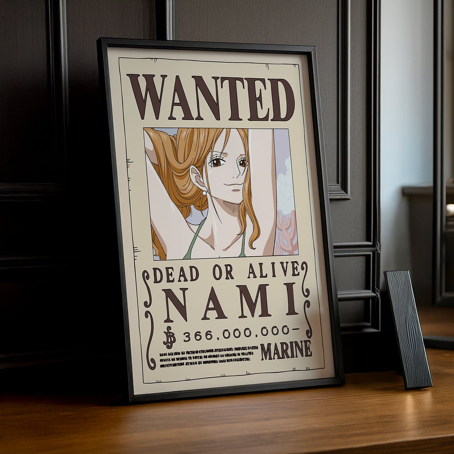 Cadre photo One Piece - Wanted Nami
