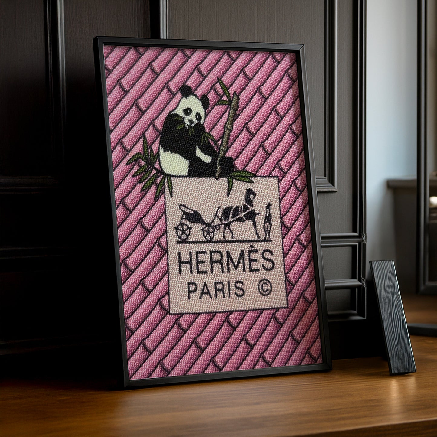 Cadre photo Hermès - Panda