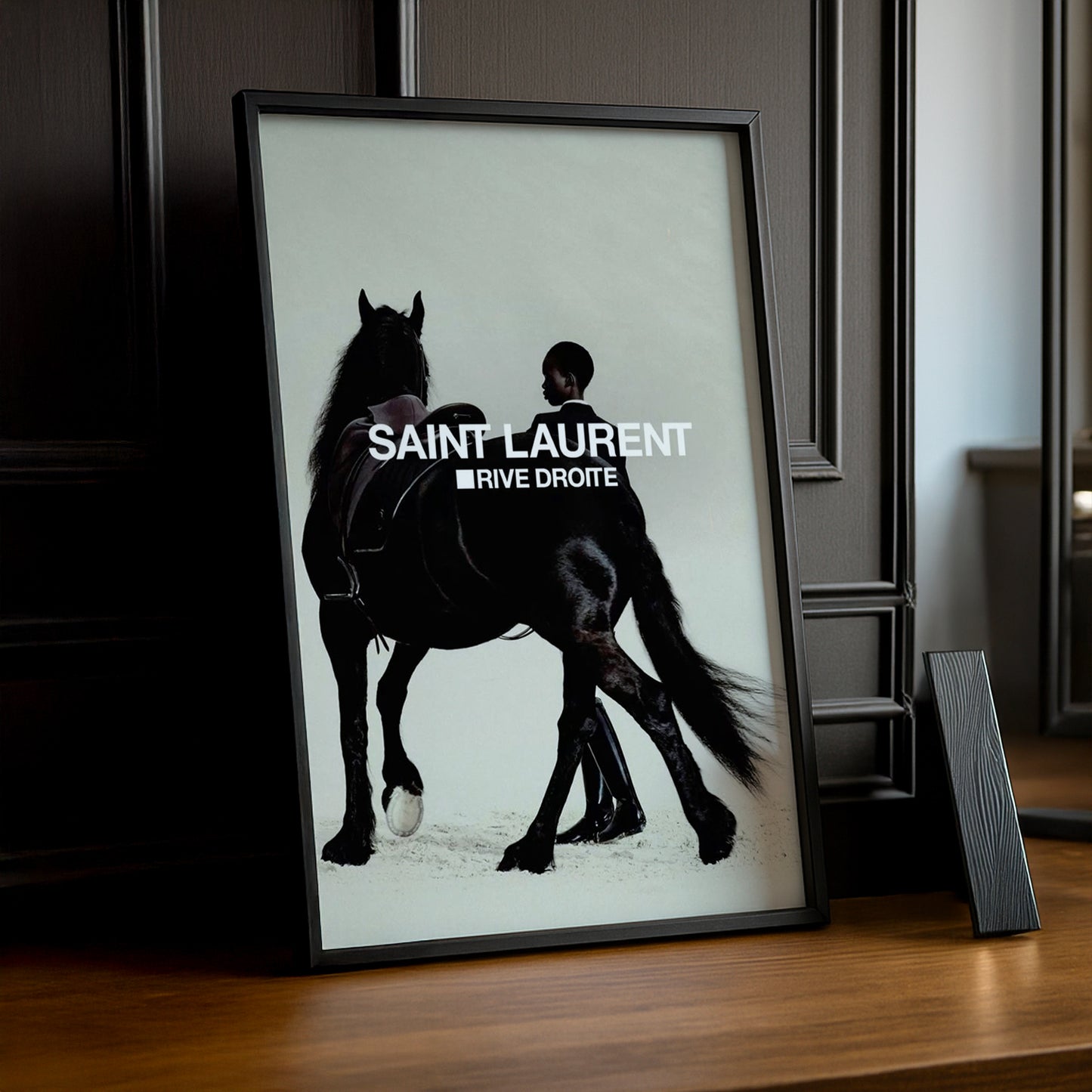 Cadre photo Équitation - Cheval Saint Laurent Rive Droite