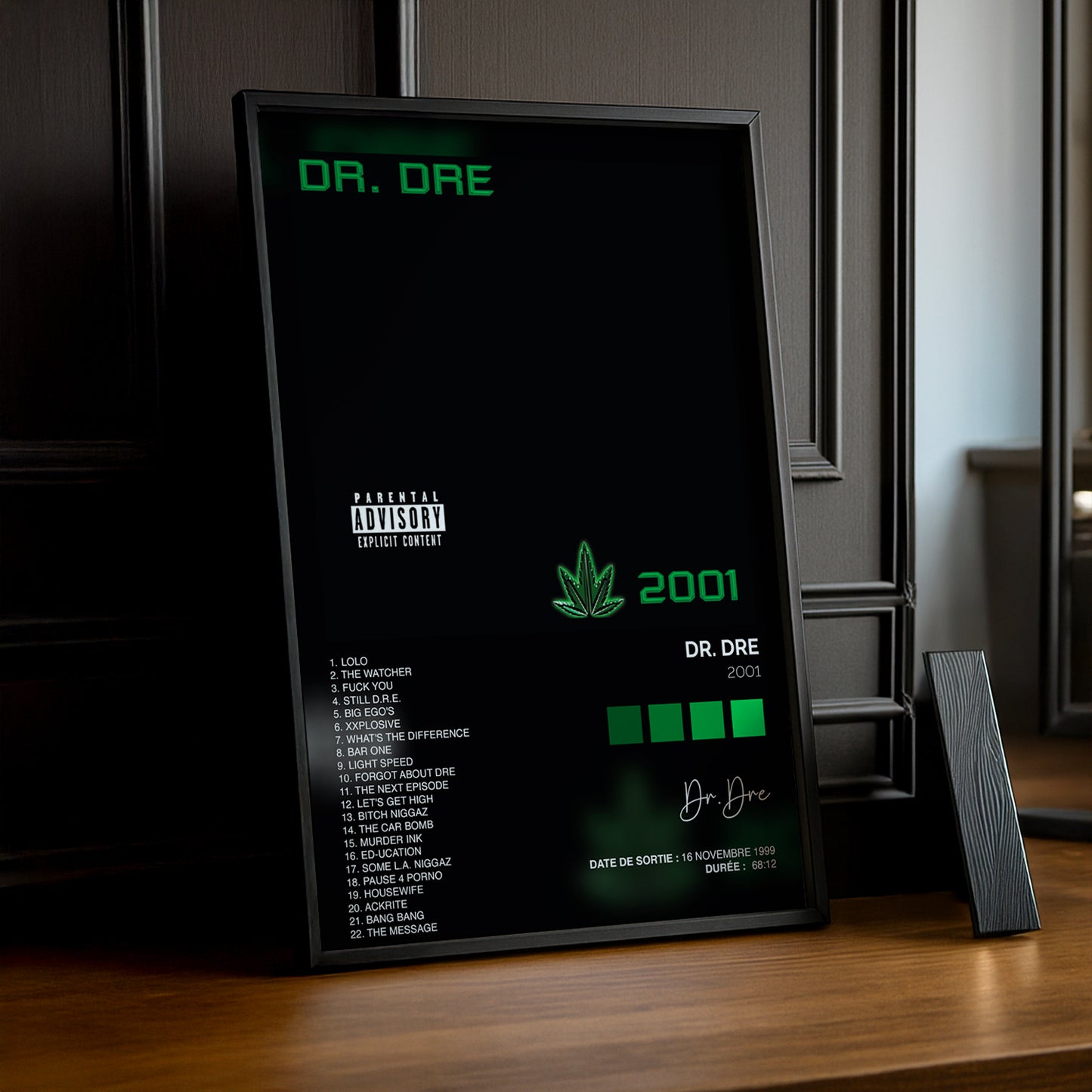 Poster Dr.Dre - Album 2001