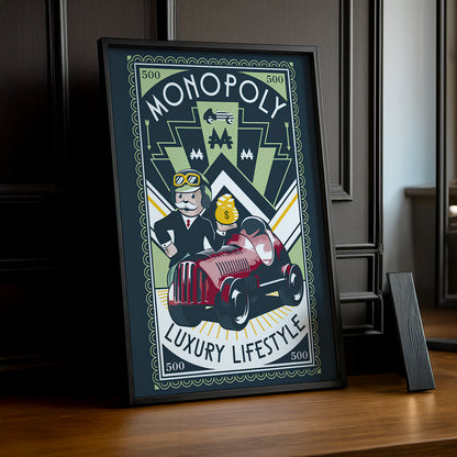 Monopoly Luxury Lifestyle - Poster