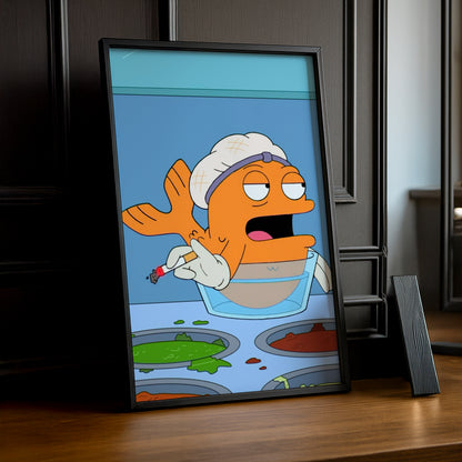 Cadre Photo American Dad - Klaus Gang