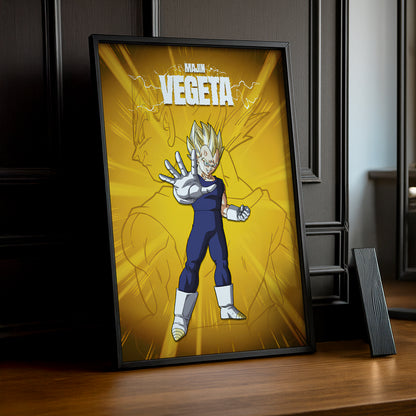 Poster Dragon Ball Z - Majin Vegeta