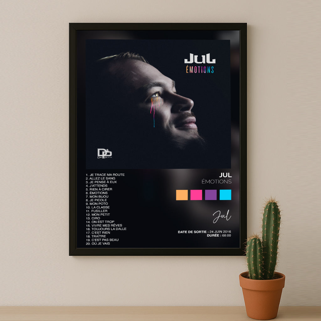 Poster Jul - Album Émotions