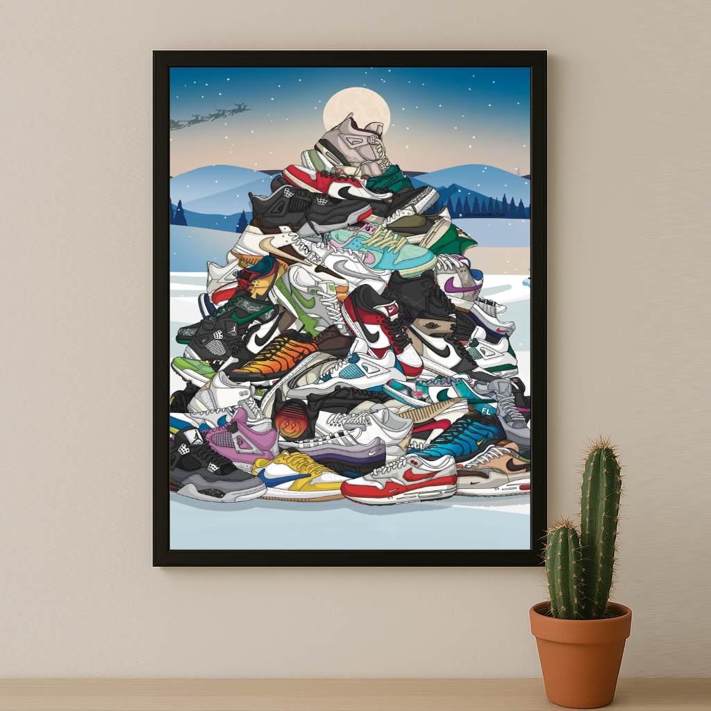 Poster Nike Sneakers Sapin
