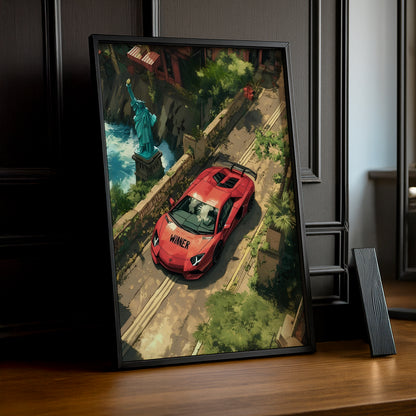 Lamborghini Aventador - Poster