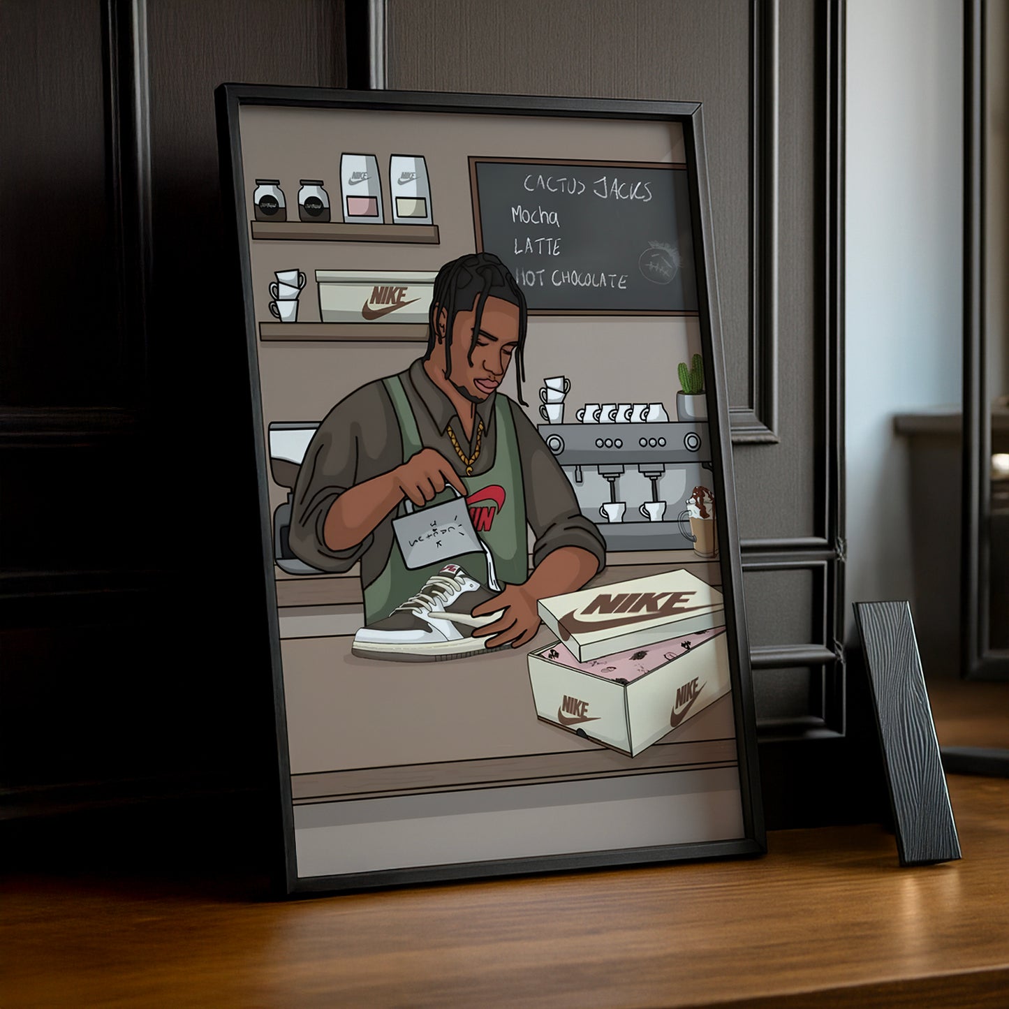 Poster Nike Travis Scott Draw