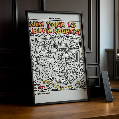 Cadre photo Keith Haring