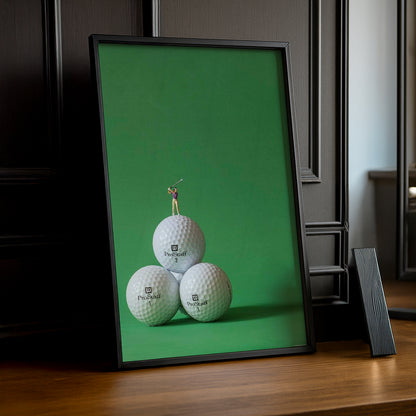 Cadre Photo Golf - Illustration