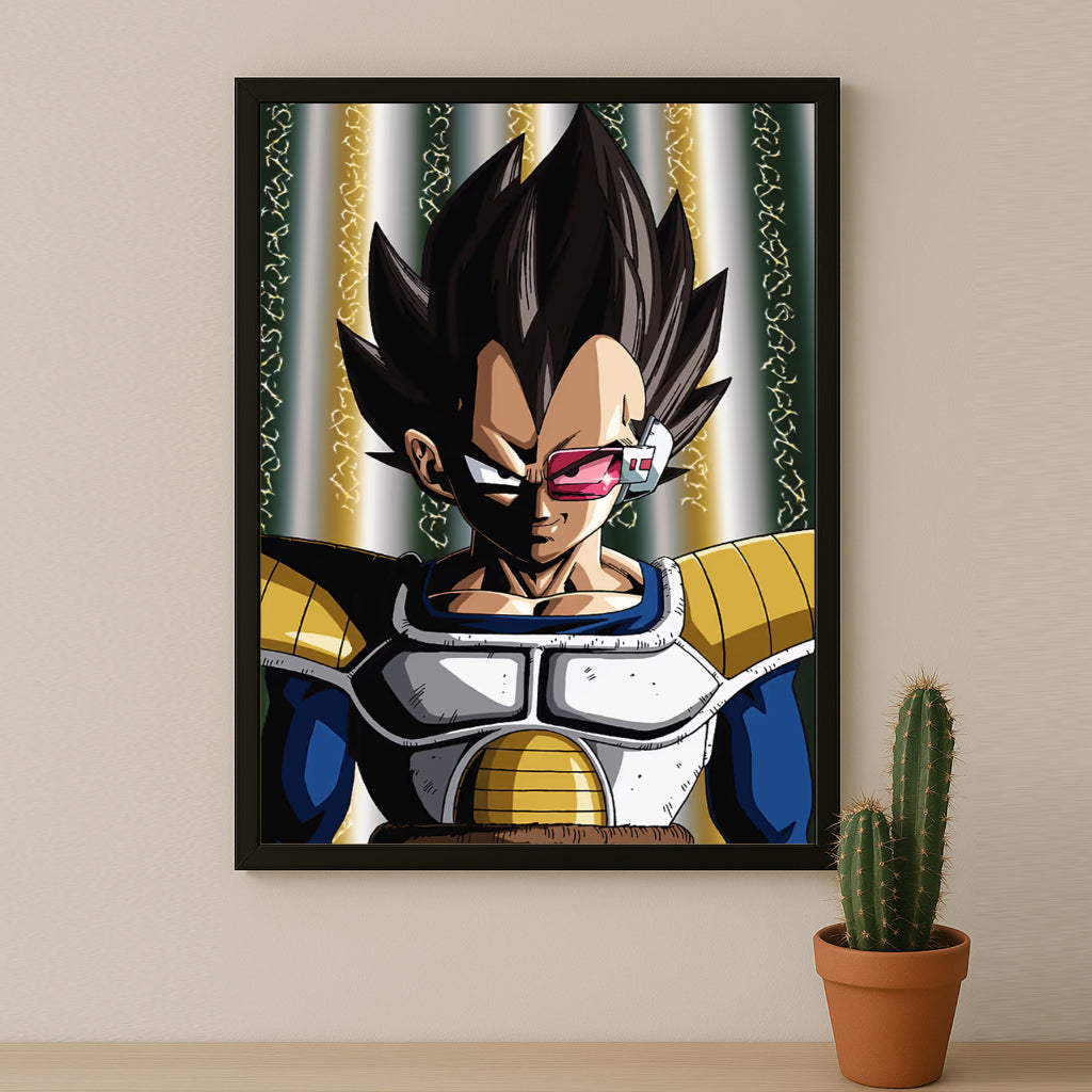 Poster Dragon Ball Z - Vegeta Villain