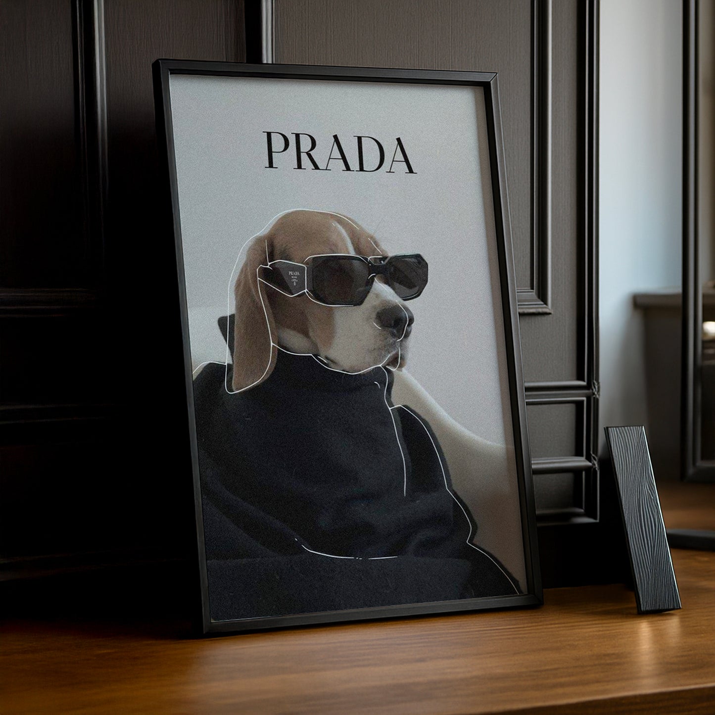 Cadre Photo Prada - Aesthetic Dog