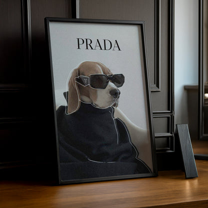 Cadre Photo Prada - Aesthetic Dog