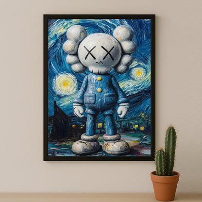 Poster Kaws - Companion Art