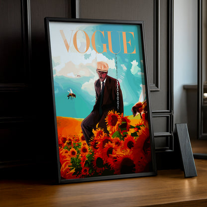 Poster Photo Vogue - Denzel Washington