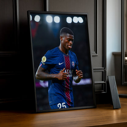 Cadre Photo Paris Saint-Germain - Nuno Mendes