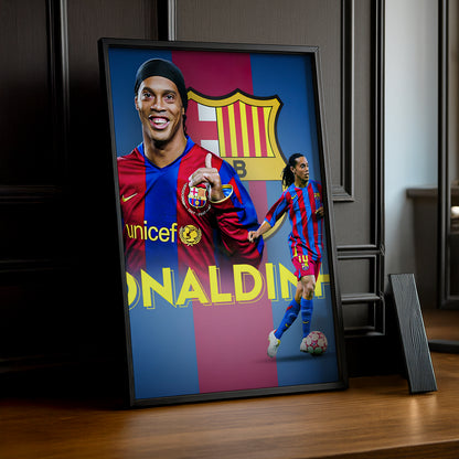 Cadre photo de Ronaldinho