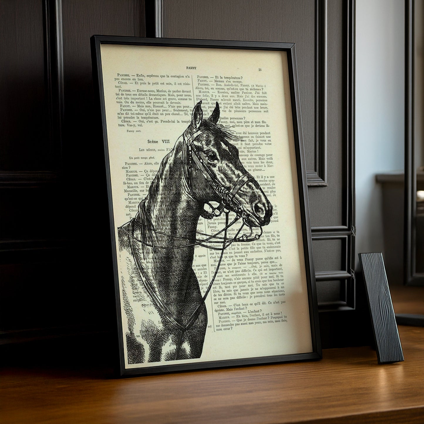 Cadre photo Équitation - Cheval History