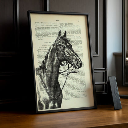 Cadre photo Équitation - Cheval History