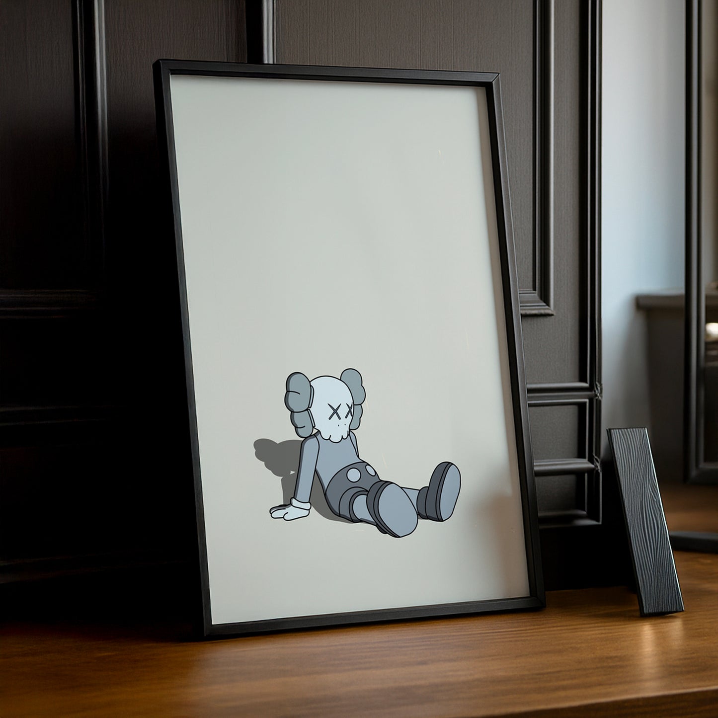 Poster Kaws assis