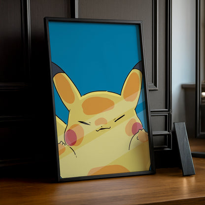 Cadre Photo Pokémon - Pikachu Vitre