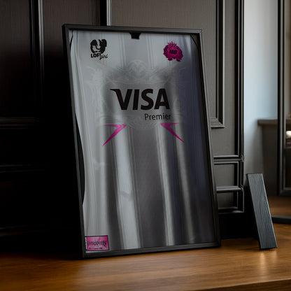 Cadre photo Gentlemates Maillot blanc 2025