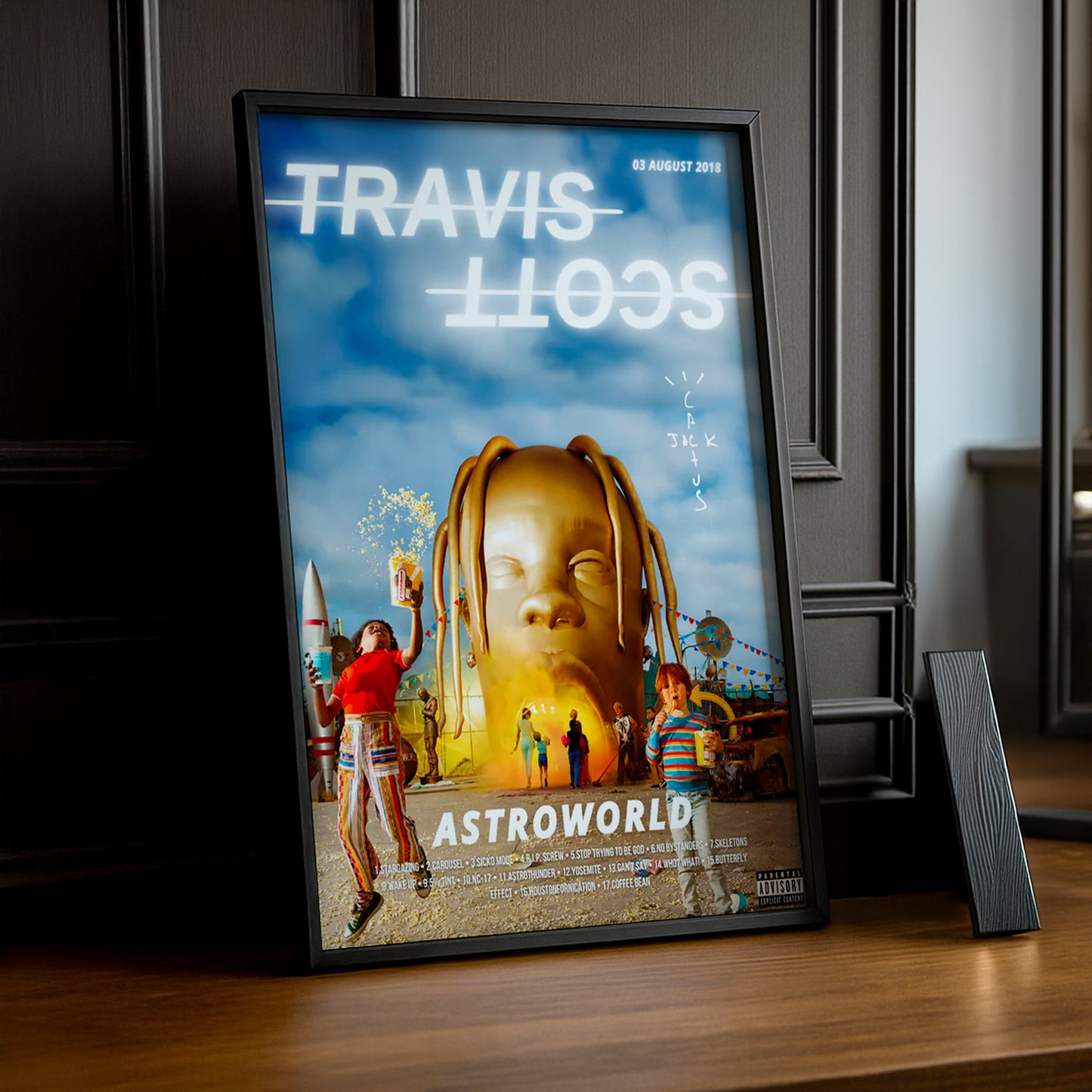 Cadre photo Travis Scott Astroworld