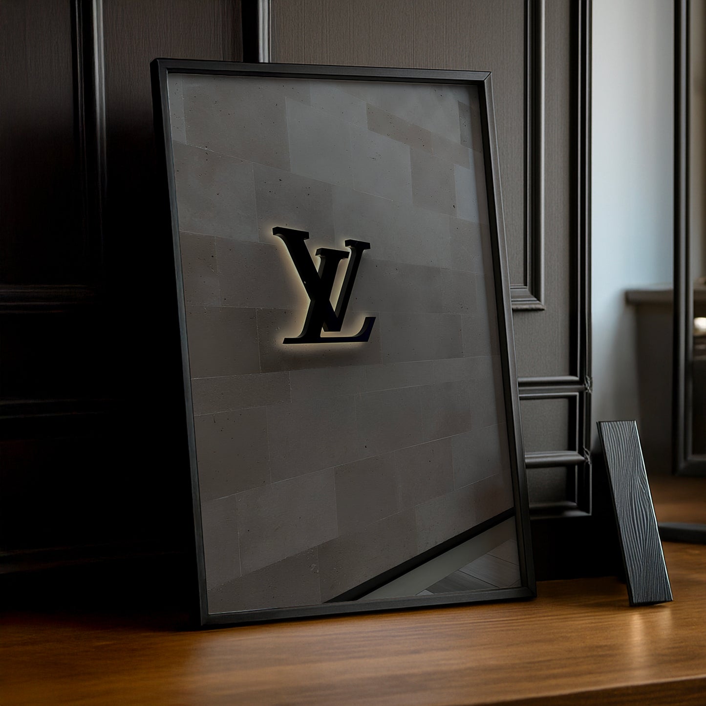 Cadre photo Louis Vuitton Wall logo