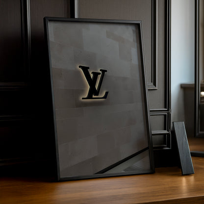 Cadre photo Louis Vuitton Wall logo