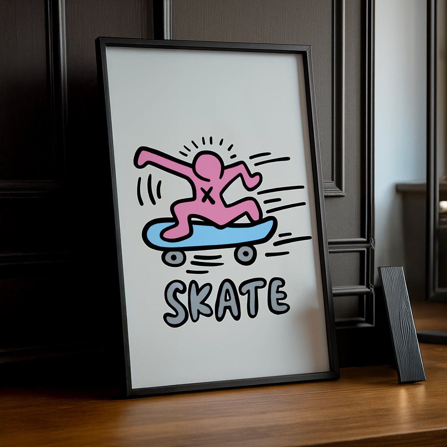 Cadre photo Keith Haring