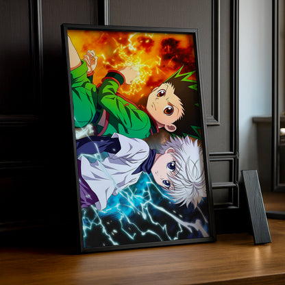 Cadre Photo Hunter x Hunter - Kirua x Gon Energy