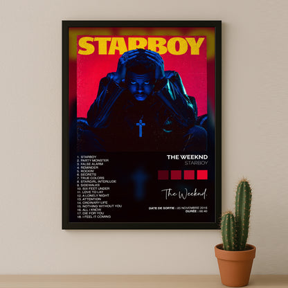 Poster The Weeknd - Album Starboy