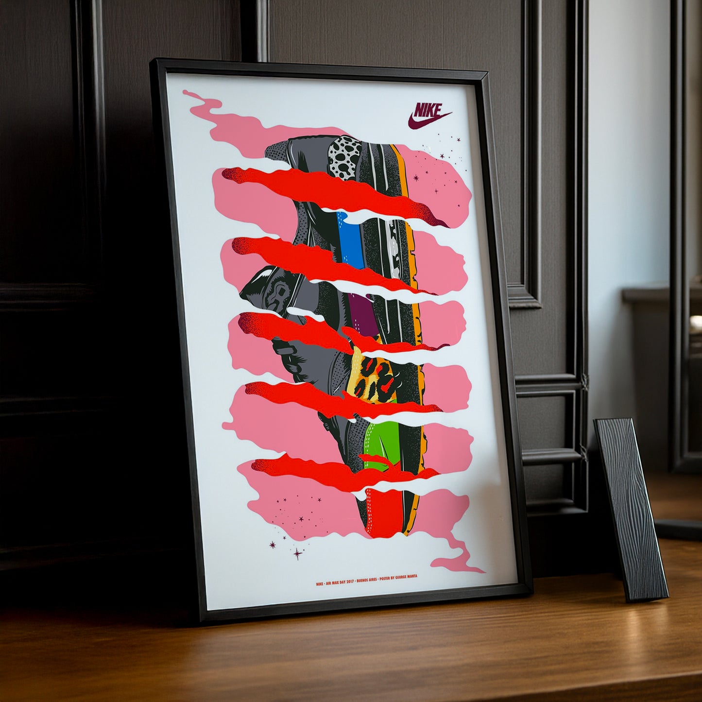 Cadre Photo Nike - Jordan 3 Illustration