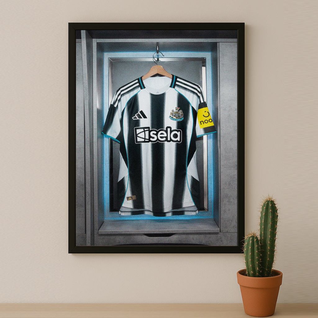 Cadre photo - Maillot Newcastle 25-26