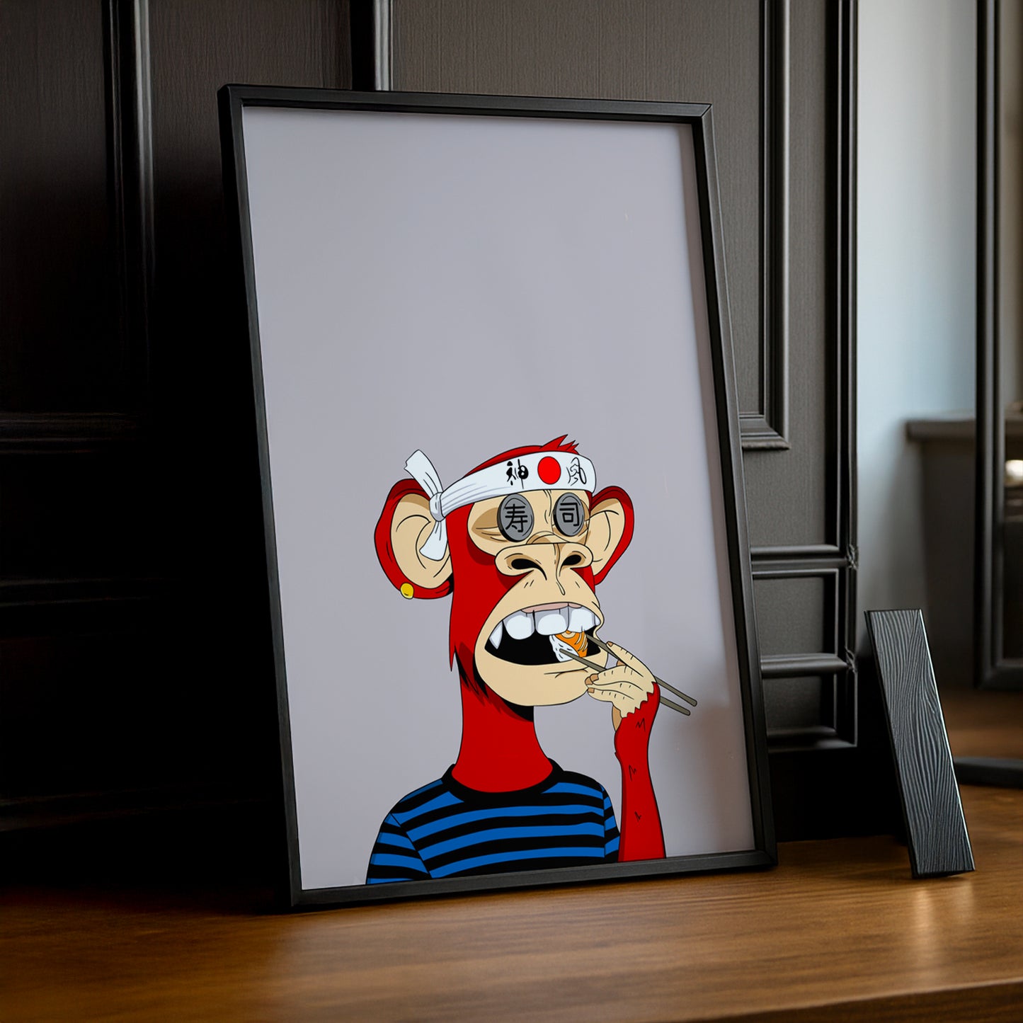 Cadre photo Bayc Ape Sushi