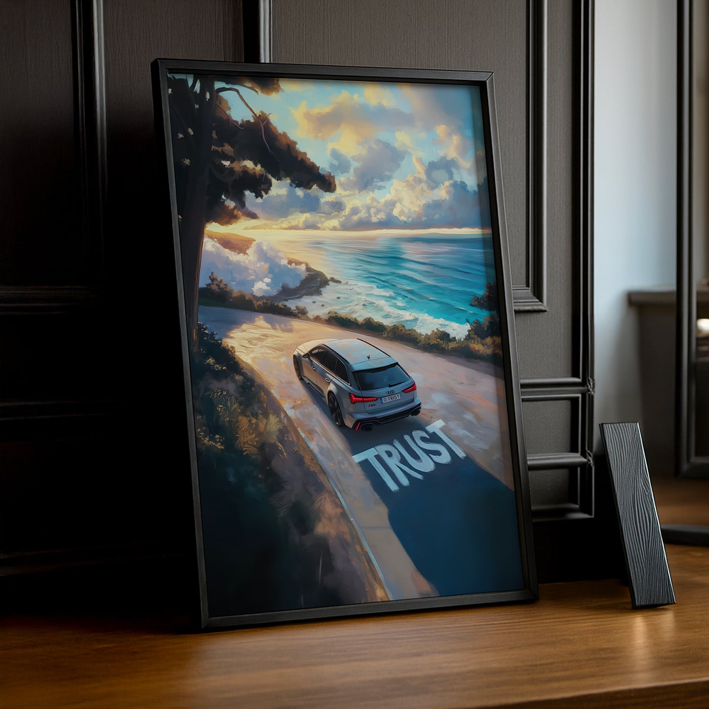 Audi RS6 Gris nardo - Poster