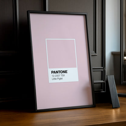 Cadre Photo Pantone Étiquette - Little Piglet
