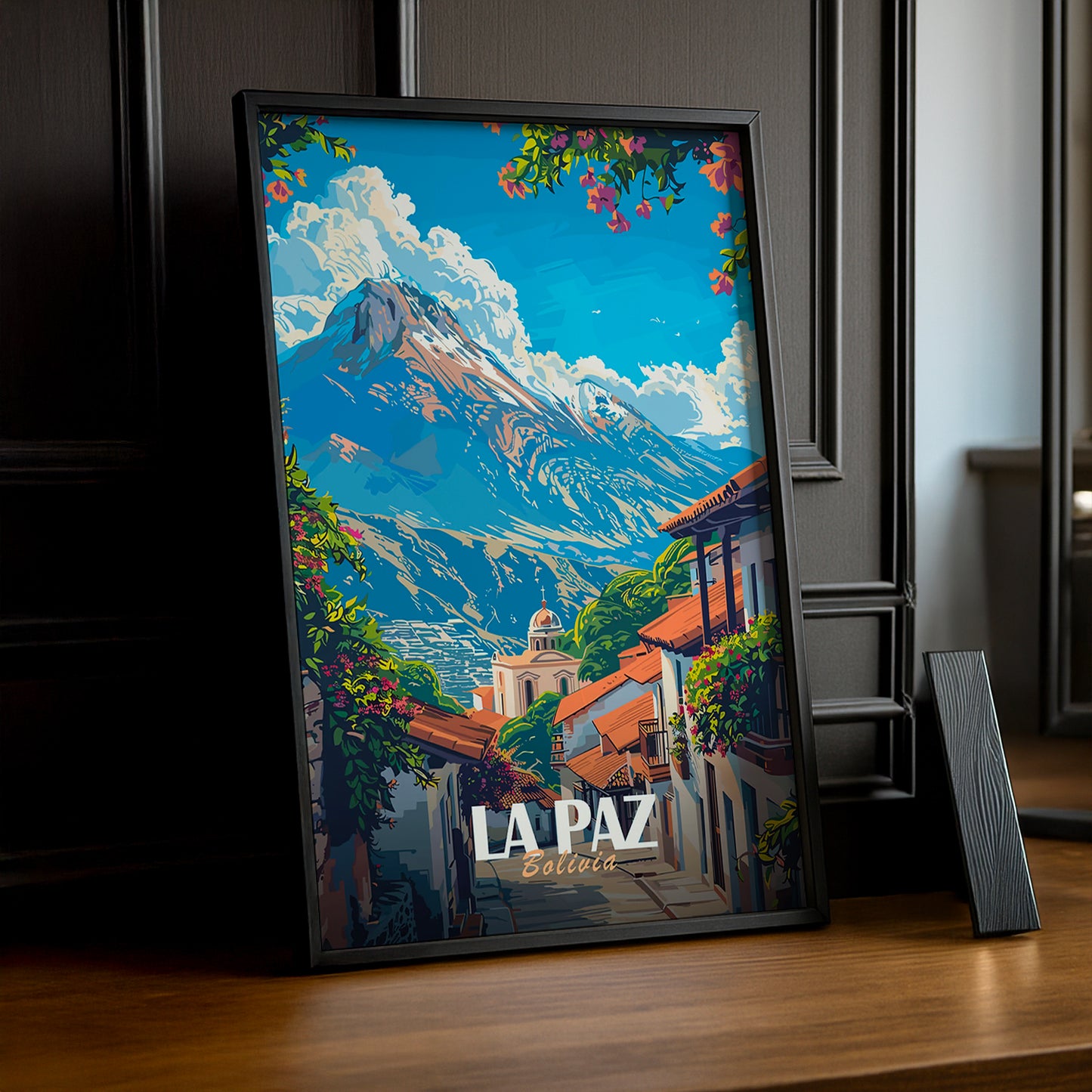 Cadre photo La Paz Bolivia