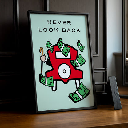 Monopoly Never look back - Cadre photo