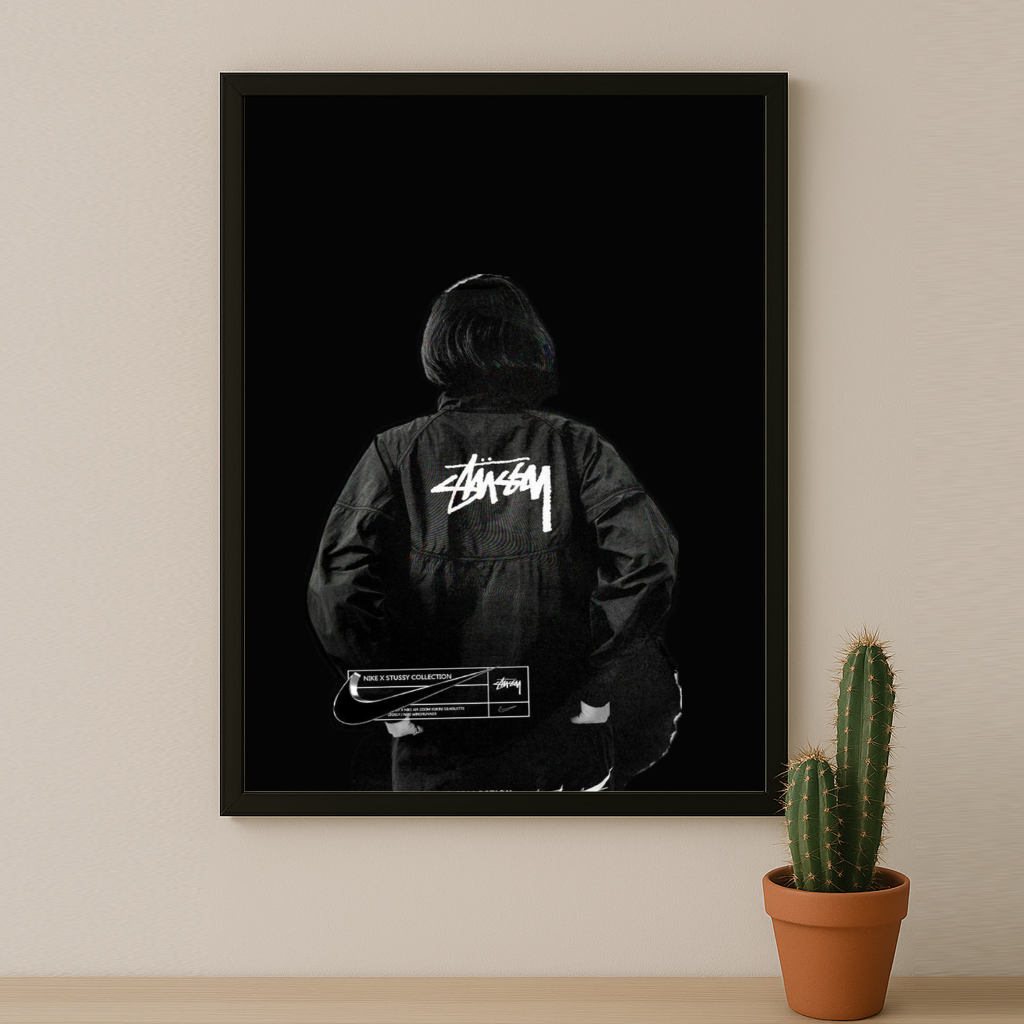 Stüssy x Nike - Poster