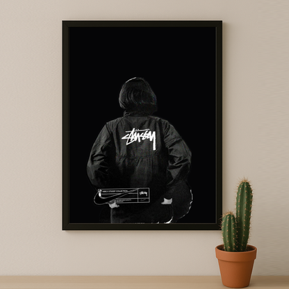 Stüssy x Nike - Poster