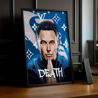 Cadre photo Louis Vuitton - Elon Musk