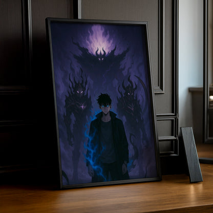 Cadre Photo Solo Leveling - Sung Jin Woo Démon