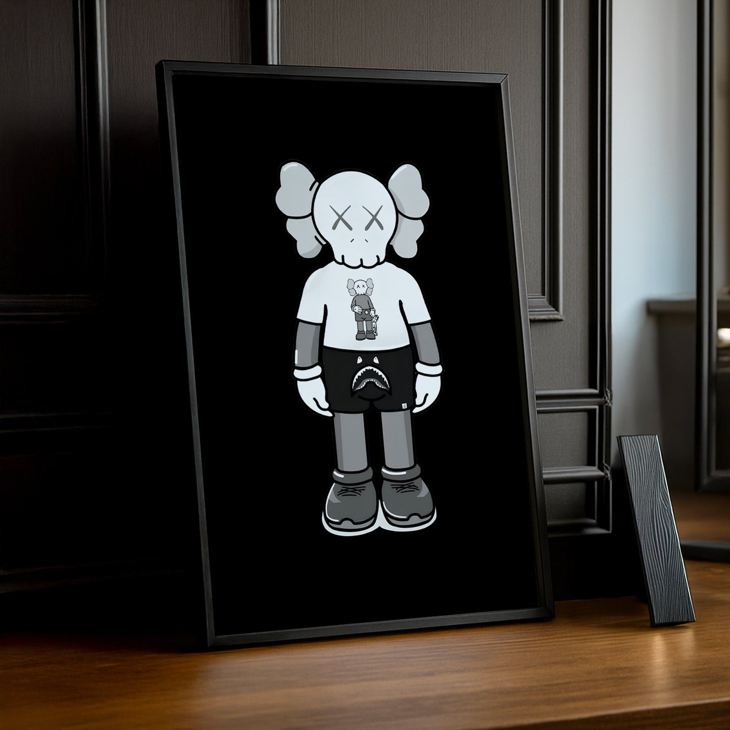 Cadre photo Kaws debout