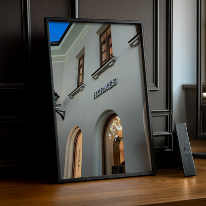 Cadre photo Hermès - Aesthetic Facade