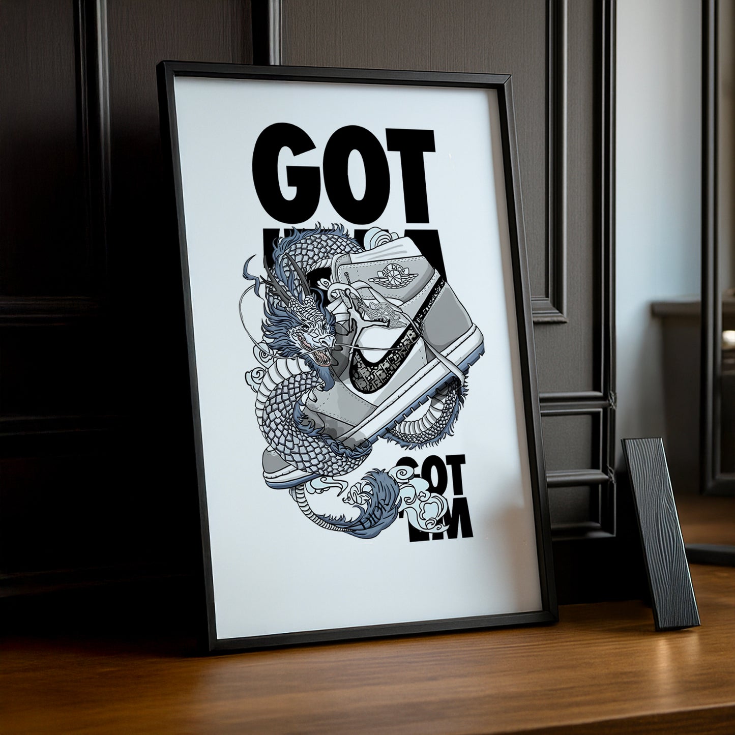 Poster Nike Air Jordan 1 High x Dior Got'Em