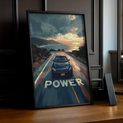 Mercedes Classe S - Poster