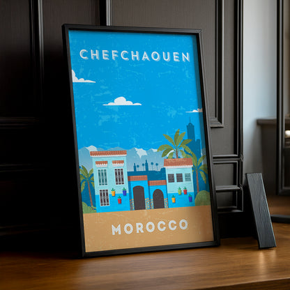 Chefchaouen Maroc - Poster